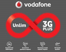 Vodafone Тариф Unlim 3G Plus